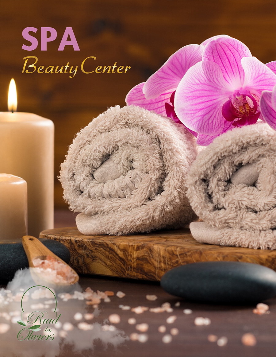 Carte Spa riad les oliviers